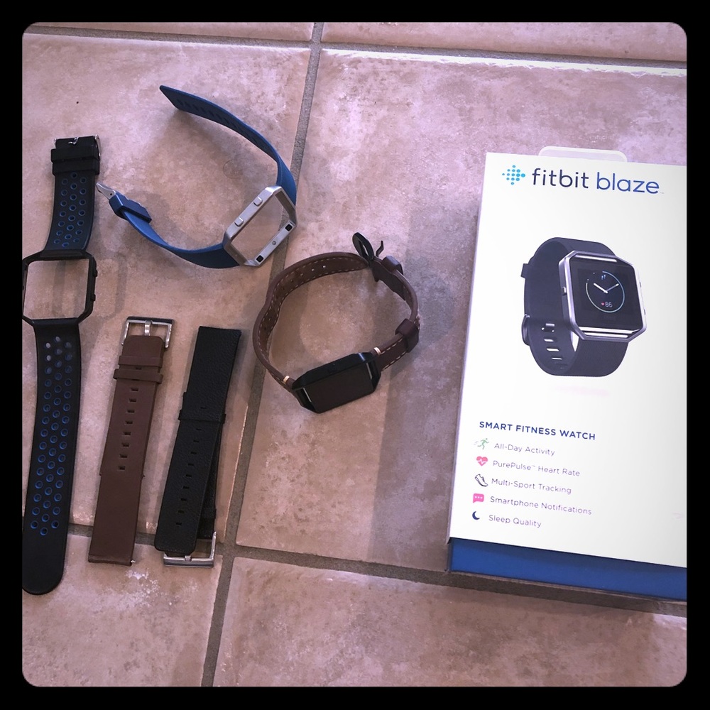 Fitbit Blaze Large w/ Additional Bands